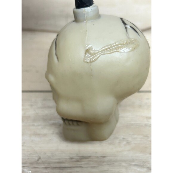 Halloween Plastic Artificial Skull Garland Electric String Lights Decoration - Picture 12 of 14